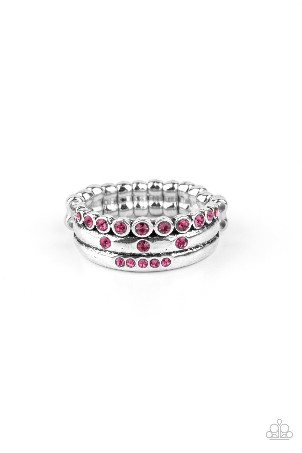 The Next Level - Pink Paparazzi Ring (R152)