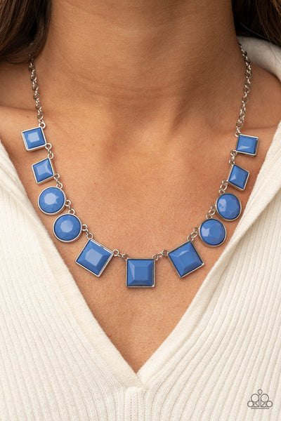 Tic Tac TREND - Blue Paparazzi Necklace