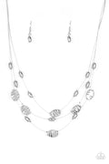 Top ZEN - Silver Paparazzi Necklace (#S021)