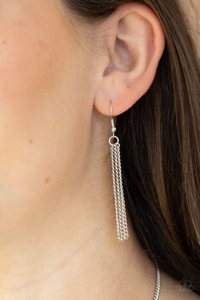 Totally Tasseled - Pink Paparazzi Necklace