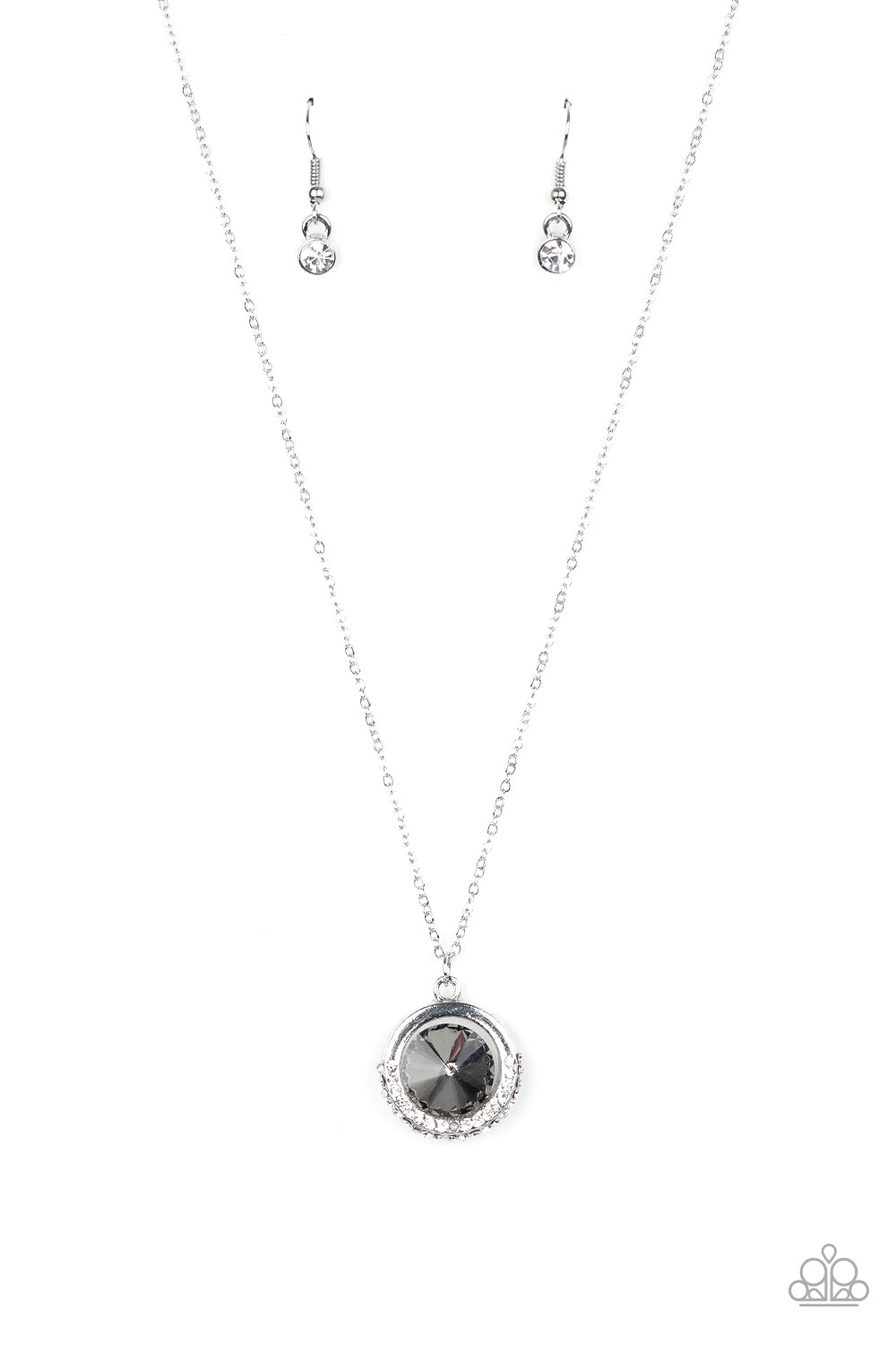 Trademark Twinkle - Silver Paparazzi Necklace (#1818)