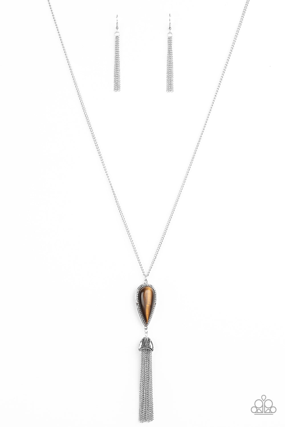 Zen Generation - Brown-Paparazzi Necklace (#1052)