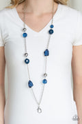 Royal Roller - Blue Paparazzi Lanyard (L002)
