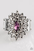 Paparazzi Ring - Blooming Fireworks - Purple (R356)