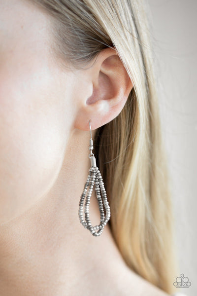 City Catwalk - Silver Paparazzi Necklace (#1659)