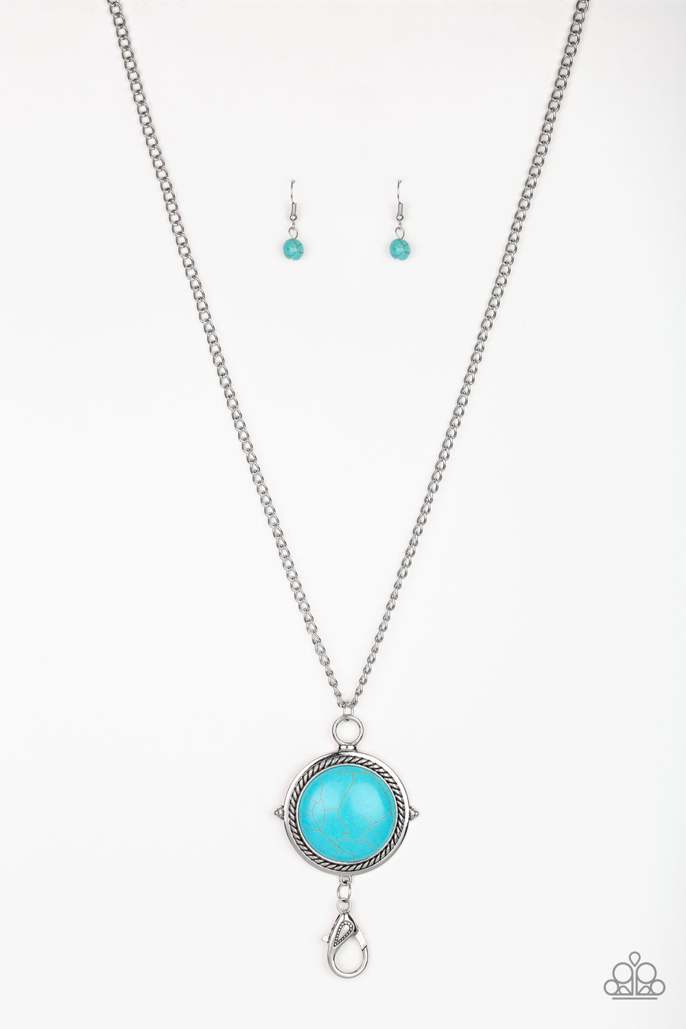 Desert Equinox - Blue Paparazzi Lanyard (L007)