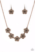 Paparazzi Necklace - Garden Groove - Copper (PZ-992)