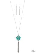 Paparazzi Necklace - Malibu Mandala - Green (PZ-298)