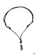 Paparazzi Urban Necklace - Midnight Meteorite - Copper (#211)