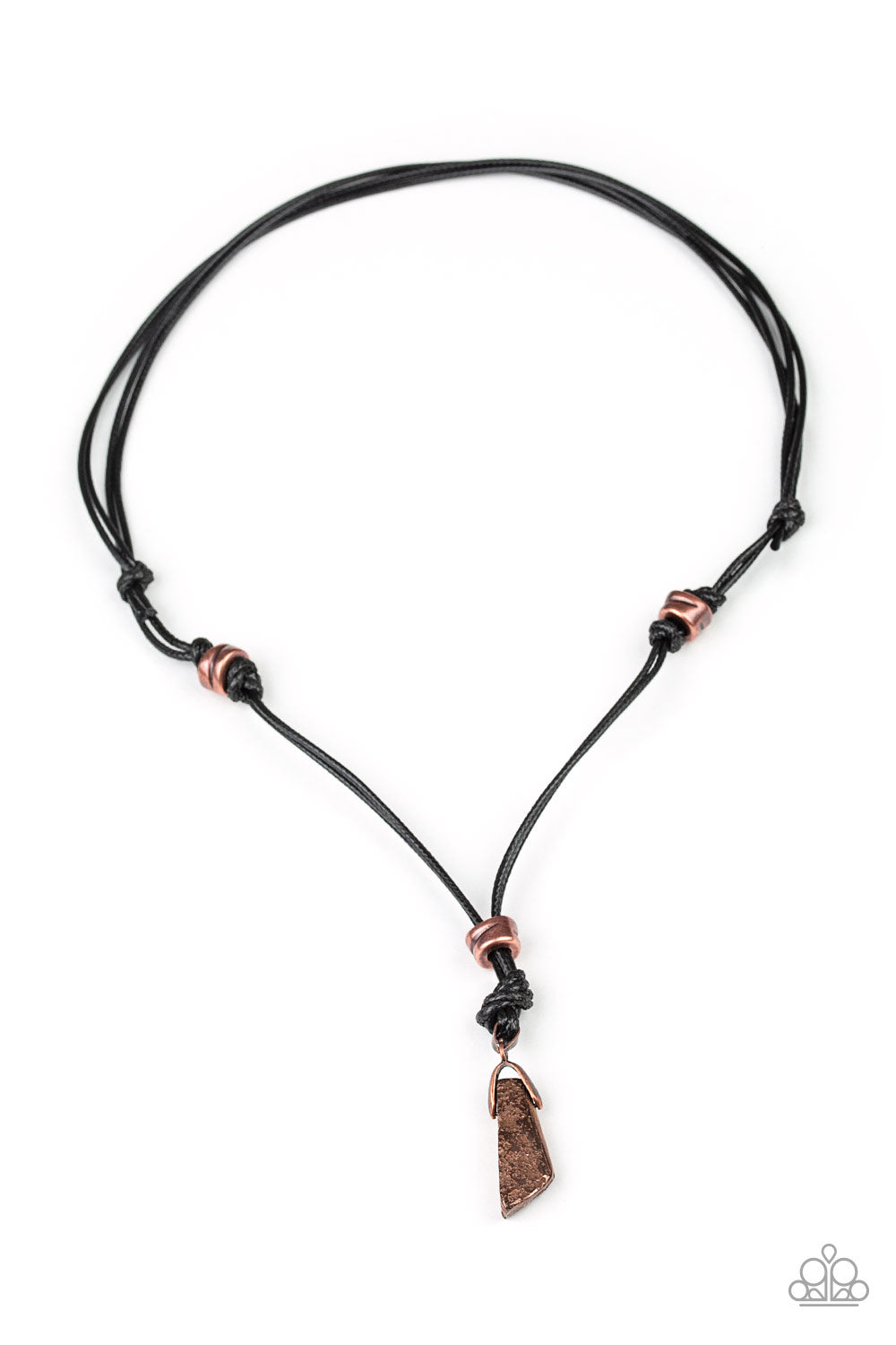 Paparazzi Urban Necklace - Midnight Meteorite - Copper (#211)