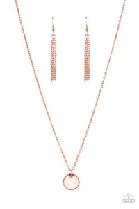 New Age Nautical - Copper Paparazzi Necklace (#1577)