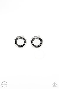 Paparazzi Earrings - Out Of This Galaxy - Silver (#707)