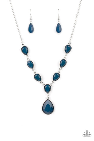 Party Paradise - Blue Paparazzi Necklace