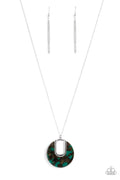 Setting The Fashion - Green Paparazzi Necklace