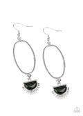 SOL Purpose - Green Papararzzi Earrings (#1451)