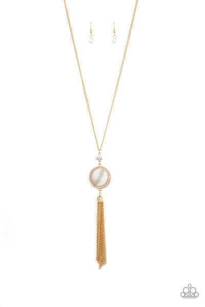Sparkling Spectacle - Gold Paparazzi Necklace