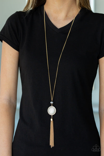 Sparkling Spectacle - Gold Paparazzi Necklace