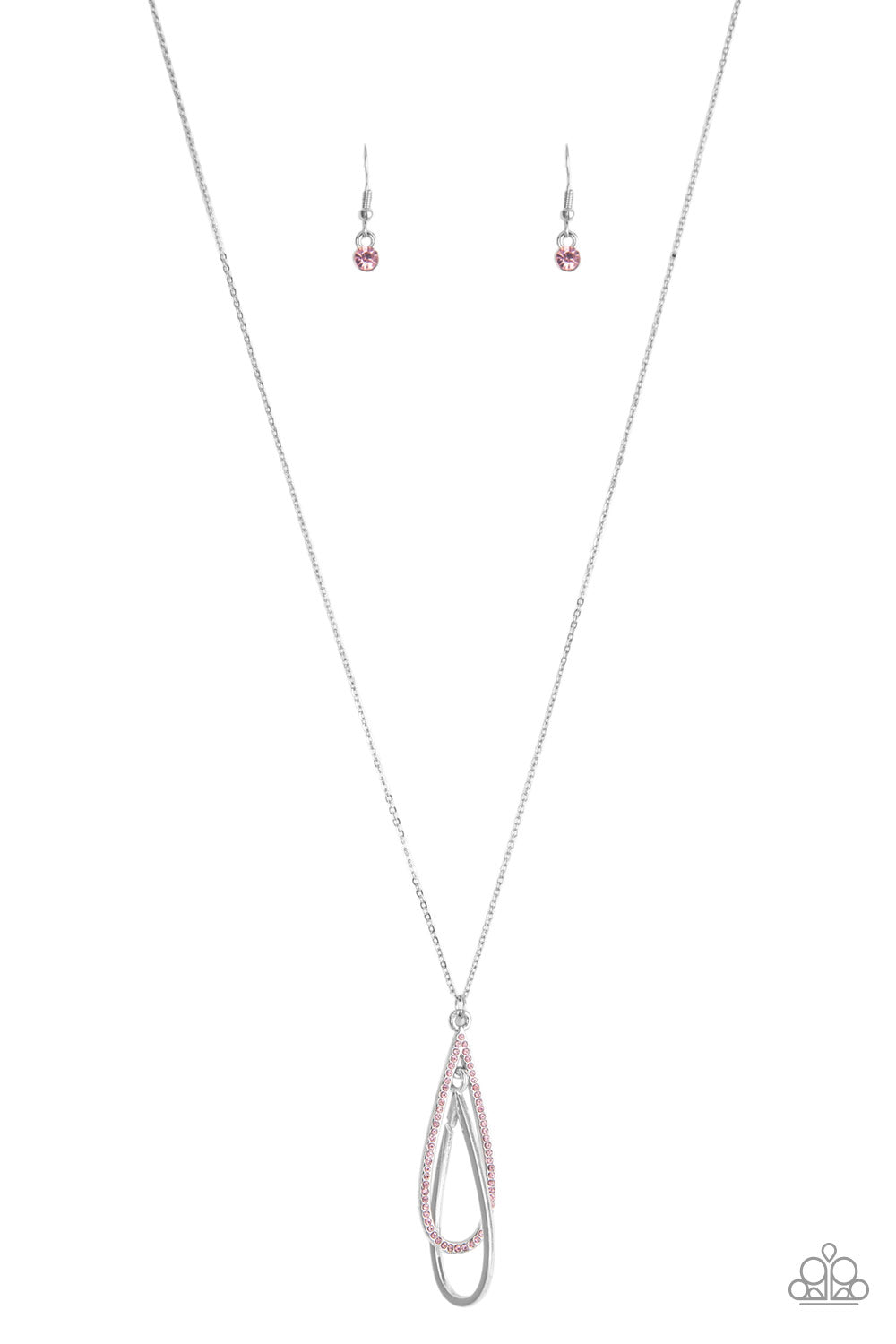 Paparazzi Long Necklace - Step Into the Spotlight - Pink (PZ-480)