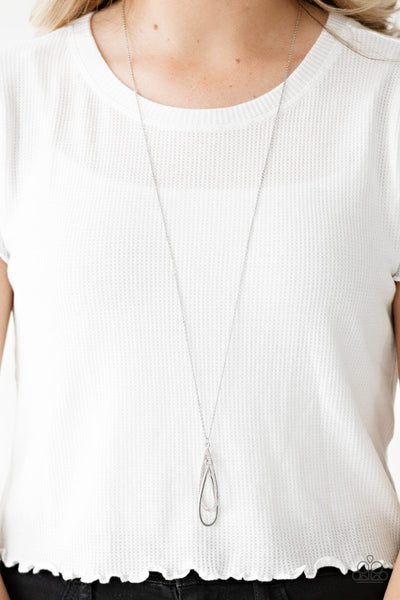 Paparazzi Long Necklace - Step Into the Spotlight - Pink (PZ-480)