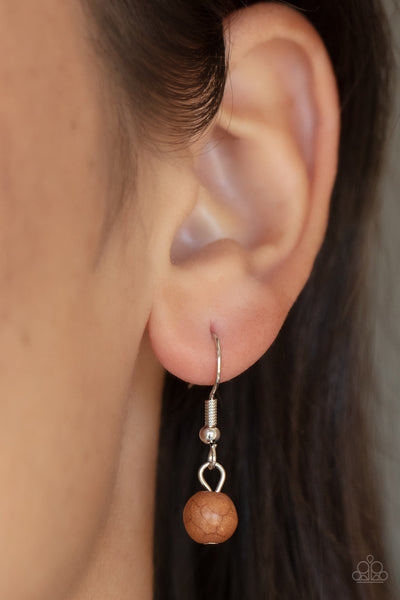 The Natural Order - Brown Paparazzi Necklace (#4392)