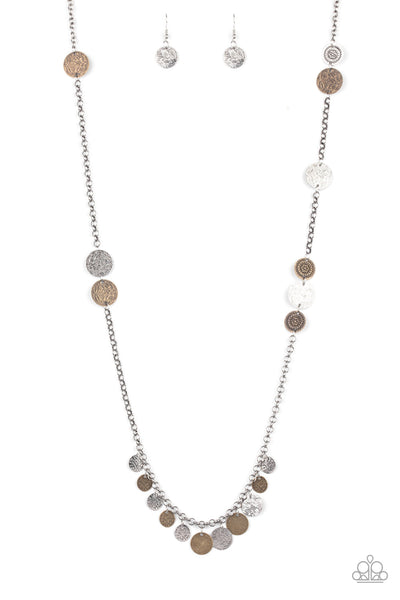 Trailblazing Trinket - Multi Paparazzi Necklace