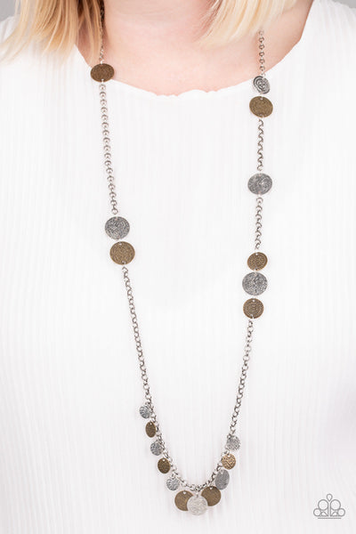 Trailblazing Trinket - Multi Paparazzi Necklace