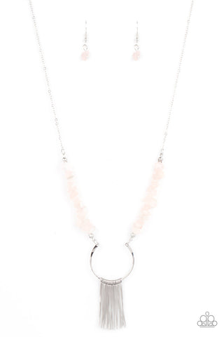 With Your ART and Soul - Pink Paparazzi Necklace (#4104)