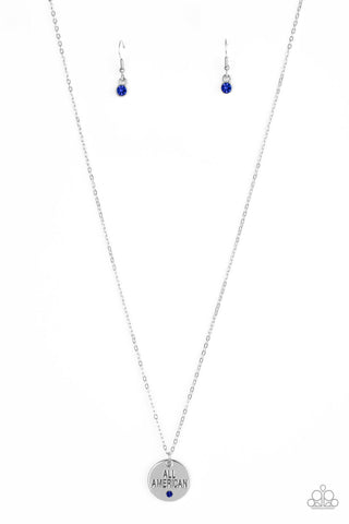 Paparazzi Necklace - All American, All The Time - Blue (#1765)