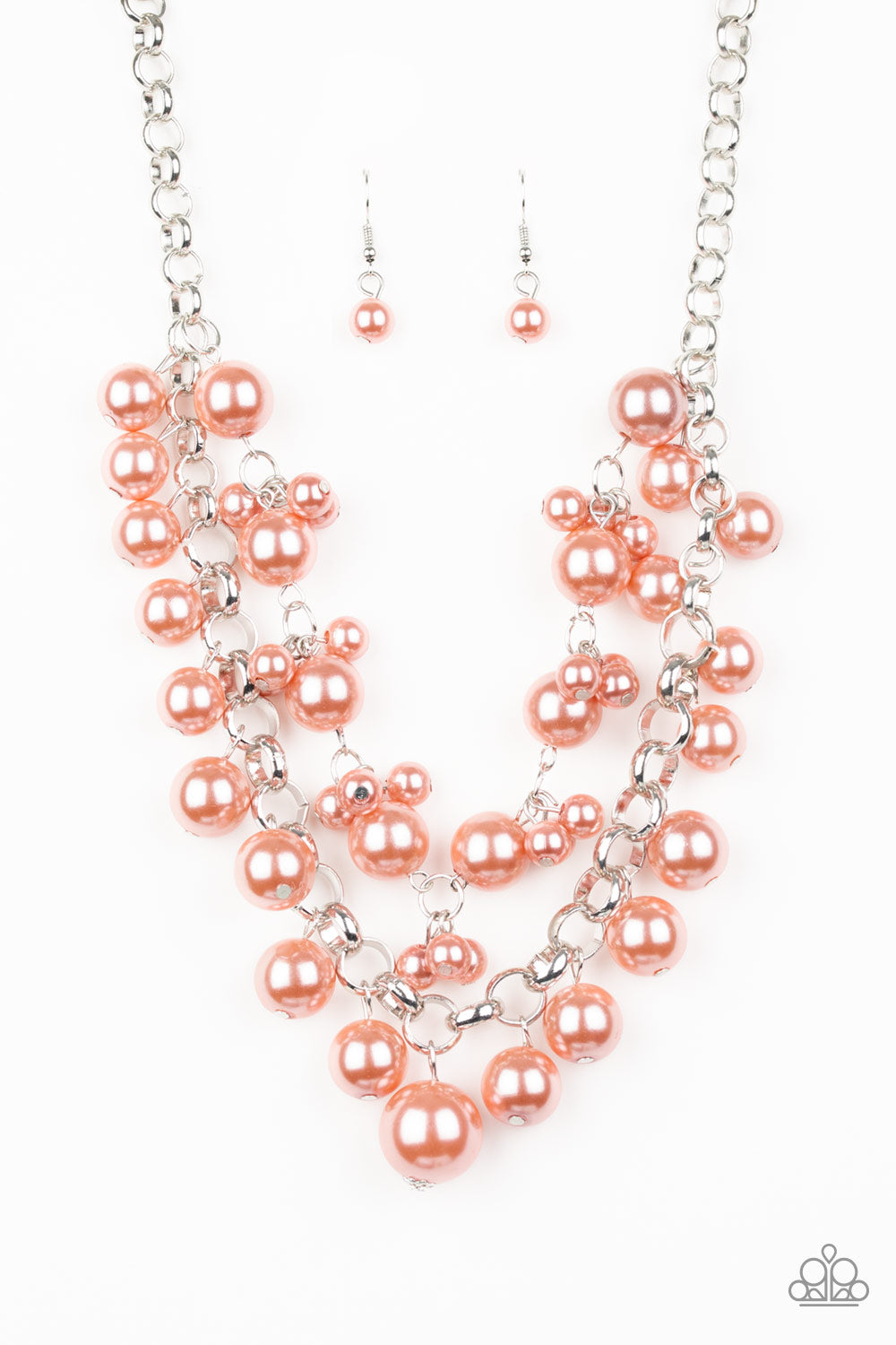 Paparazzi Necklace - BALLROOM Service - Orange (#769)