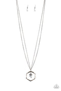 Paparazzi Necklace - Chicly Geocentric - Multi (PZ-299)
