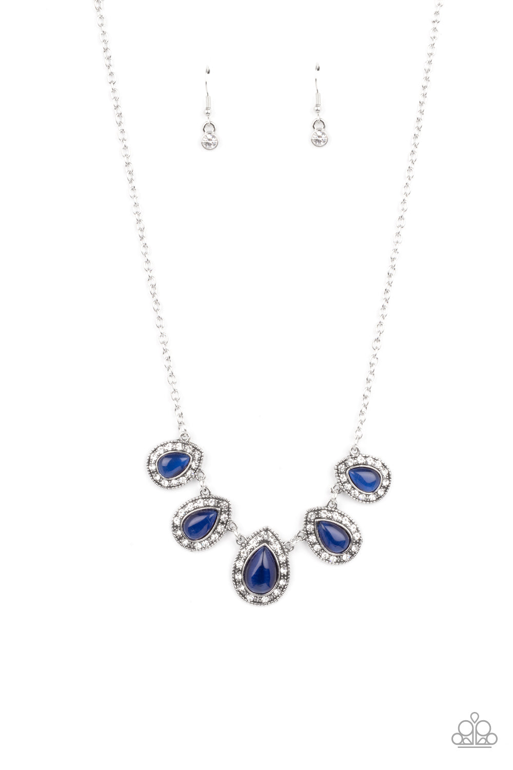 Everlasting Enchantment - Blue Paparazzi Necklace