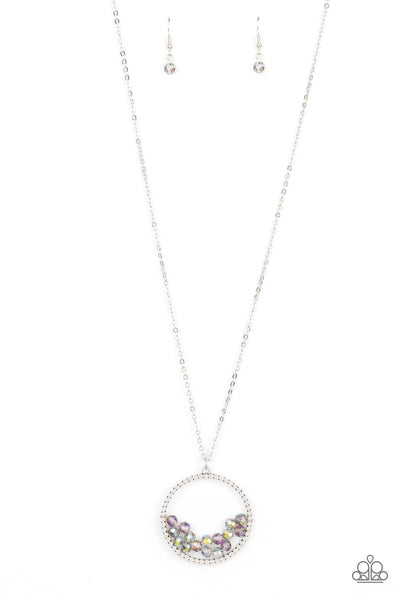 Galactic Glow - Multi Paparazzi Necklace