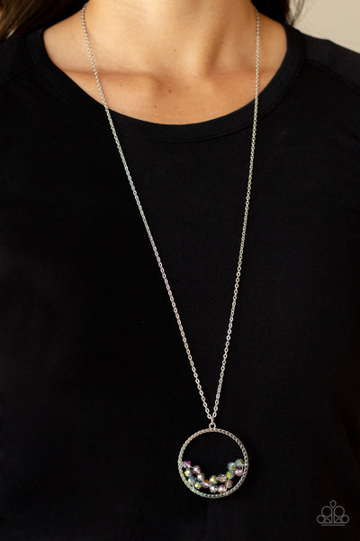 Galactic Glow - Multi Paparazzi Necklace