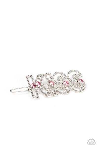 Kiss Bliss - Pink Paparazzi Hair Accessories (#4561)