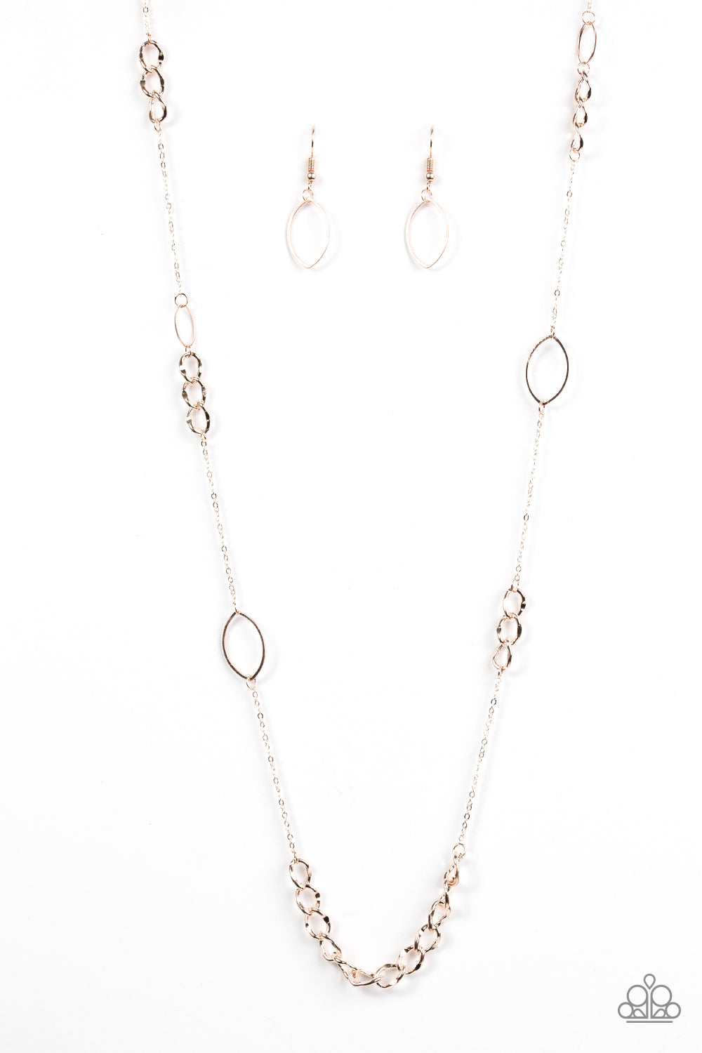 Paparazzi Necklace - Metro Minimalist - Rose Gold (#233)