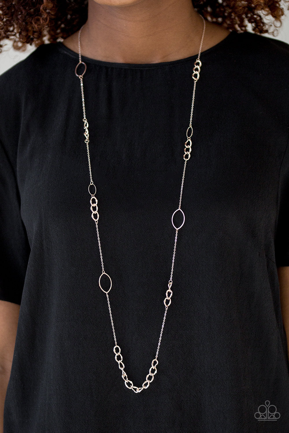 Paparazzi Necklace - Metro Minimalist - Rose Gold (#233)