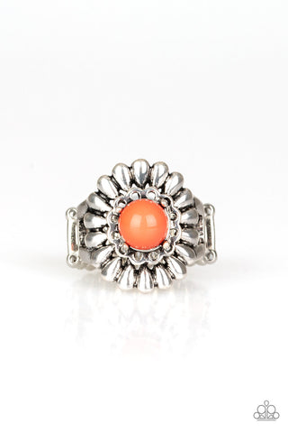 Paparazzi Orange Ring - Poppy Pep - Orange (R234)