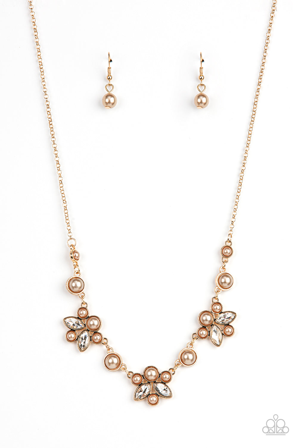 Royally Ever After - Brown Paparazzi Necklace (#4276)