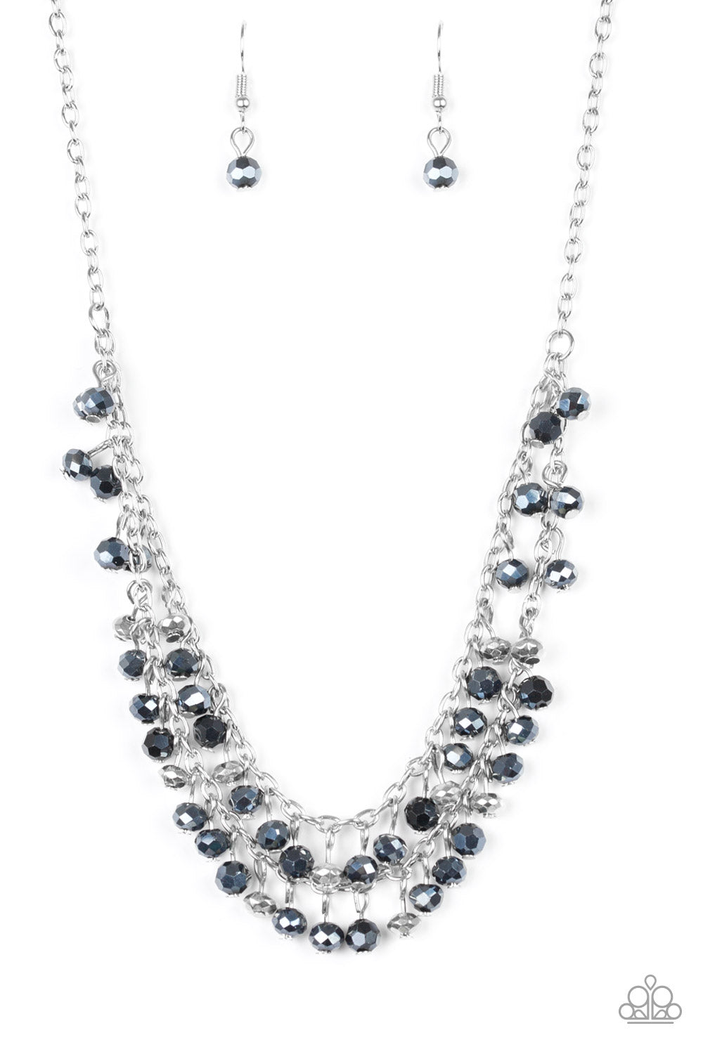 Paparazzi Necklace - So In Season - Blue (PZ-042)