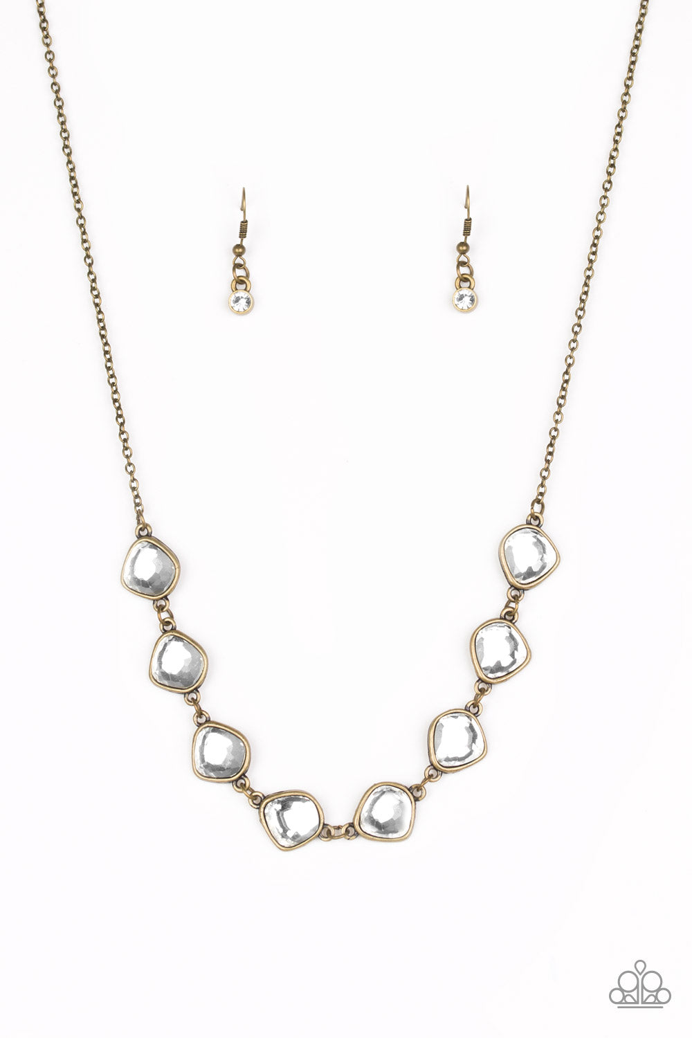 Paparazzi Short Necklace - The Imperfectionist - Brass (#414)