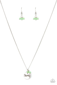 Warm My Heart - Green Paparazzi Necklace