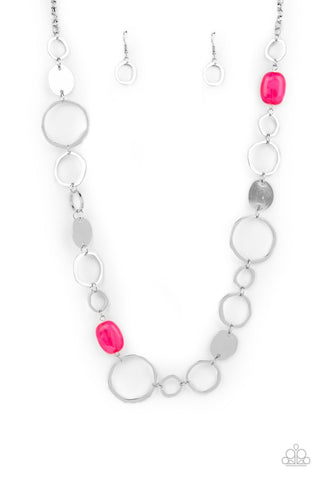 Colorful Combo - Pink Paparazzi Necklace