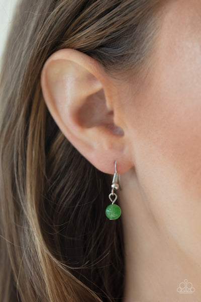 Dewy Desert - Green Paparazzi Necklace