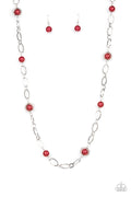 Fundamental Fashion - Red Paparazzi Necklace
