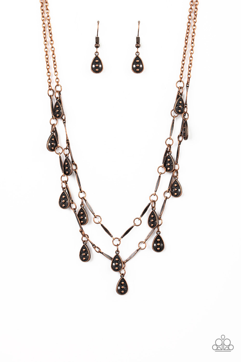 Galapagos Gypsy - Copper Paparazzi Necklace