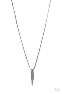 Highland Hunter - Silver Paparazzi Urban Necklace