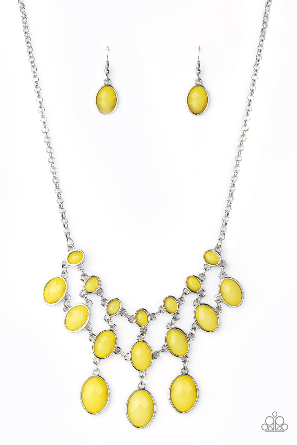 Paparazzi Necklace - Mermaid Marmalade - Yellow (#587)
