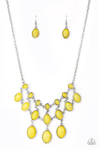 Paparazzi Necklace - Mermaid Marmalade - Yellow (#587)