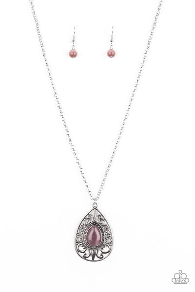 Modern Majesty - Purple Paparazzi Necklace (#2644)