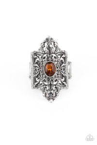 Perennial Posh - Brown Paparazzi Ring (R387)